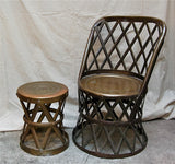 Brass Drum Stools