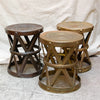 Brass Drum Stools