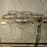 60's Champagne Glasses