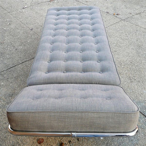 Chrome Chaise Lounge