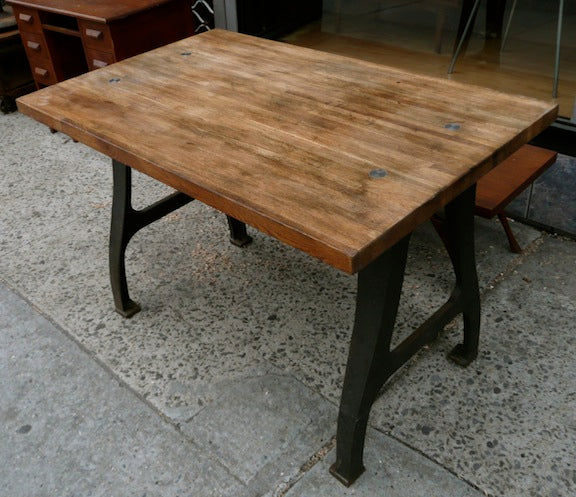 Industrial Butcher Block Table – cityFoundry