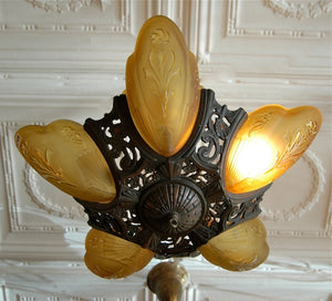 Art Deco Light Fixture