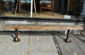 Rustic Industrial Bench