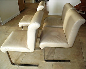 Leather Lugano Chairs