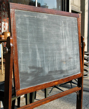 Early Standing Chalkboard