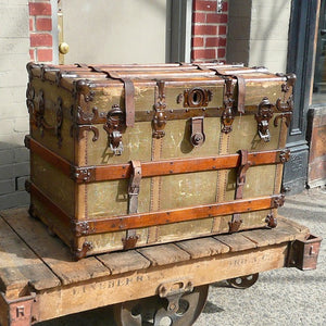 Wooden Victorian Trunk