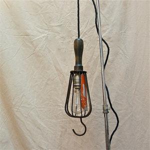 Vintage Utility Cage Light